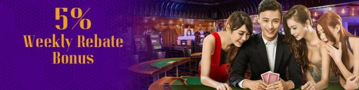 Mr Kaya Weekly Rebate Bonus 5%